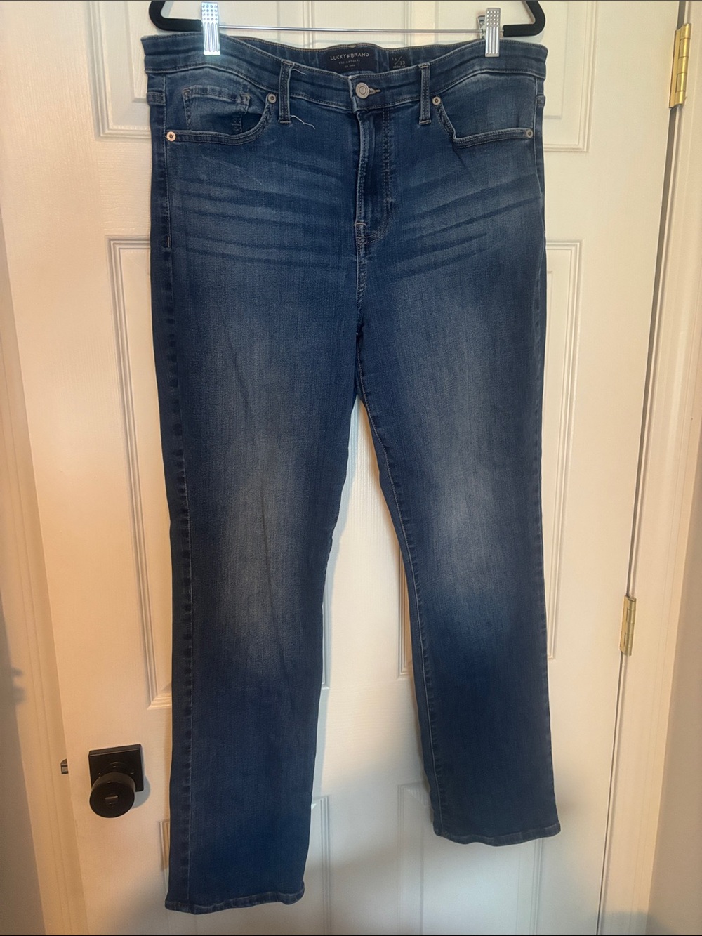 Lucky Brand Women's Boot Cut Jeans in Dark Blue Wash